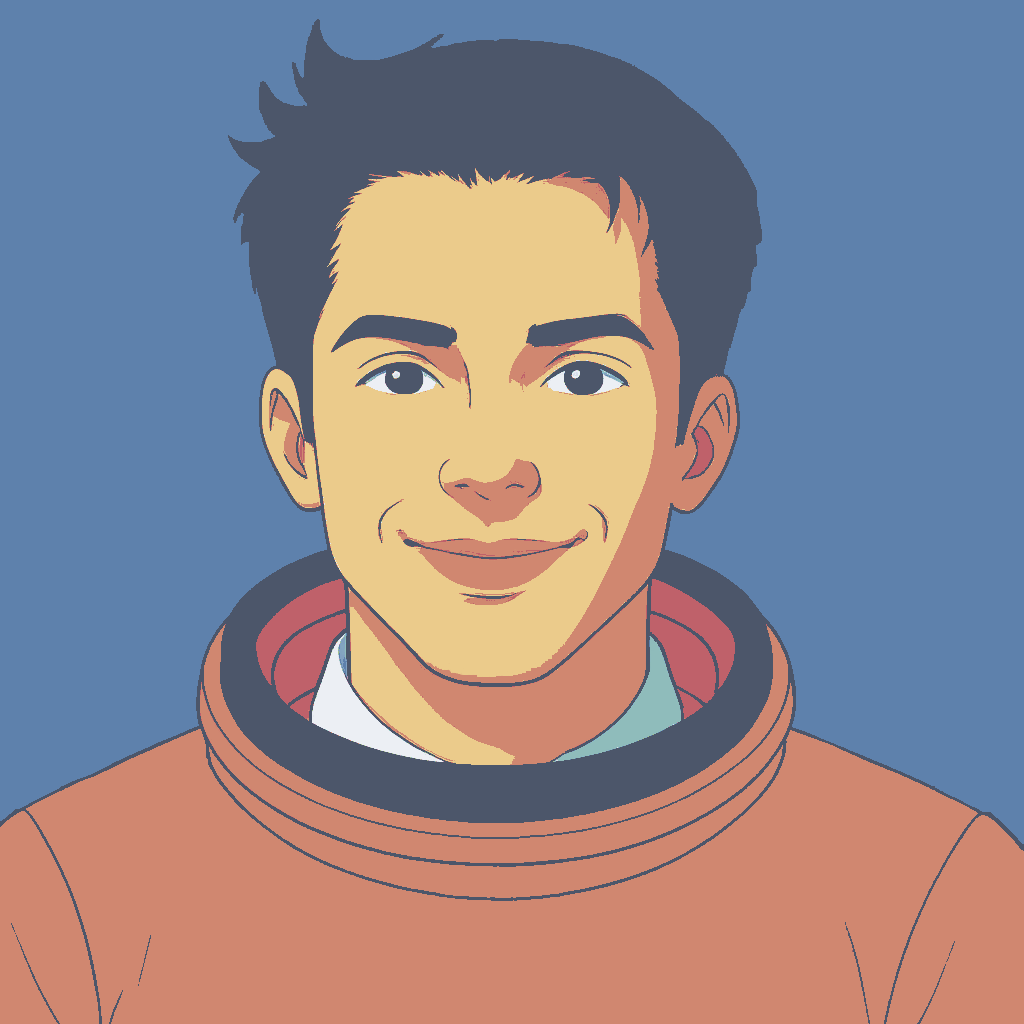 portrait of me in spacesuit